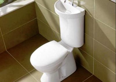 Caroma - kombinace umyvadla a WC